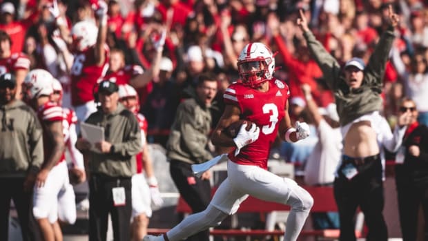 Samori Toure TD vs Ohio State 2021-gamepage